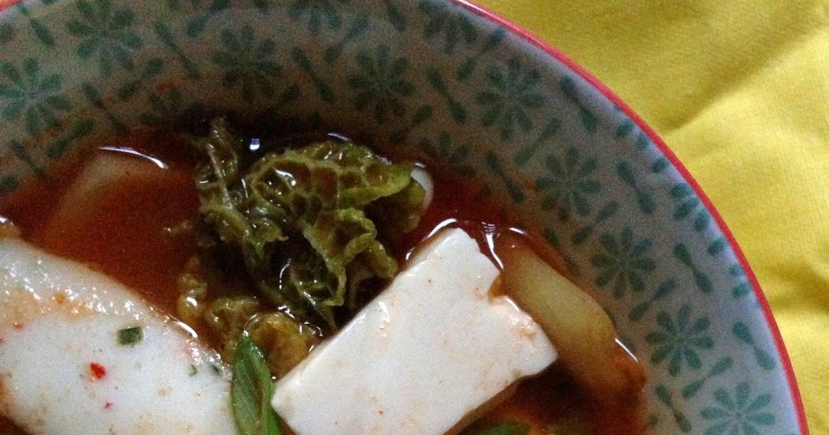 TAGlicious: Hot & Spicy Kimchi Tofu Soup